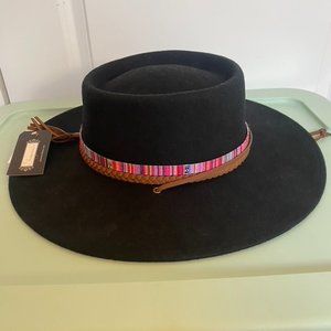 Shayanne Black Felt Cowboy Hat